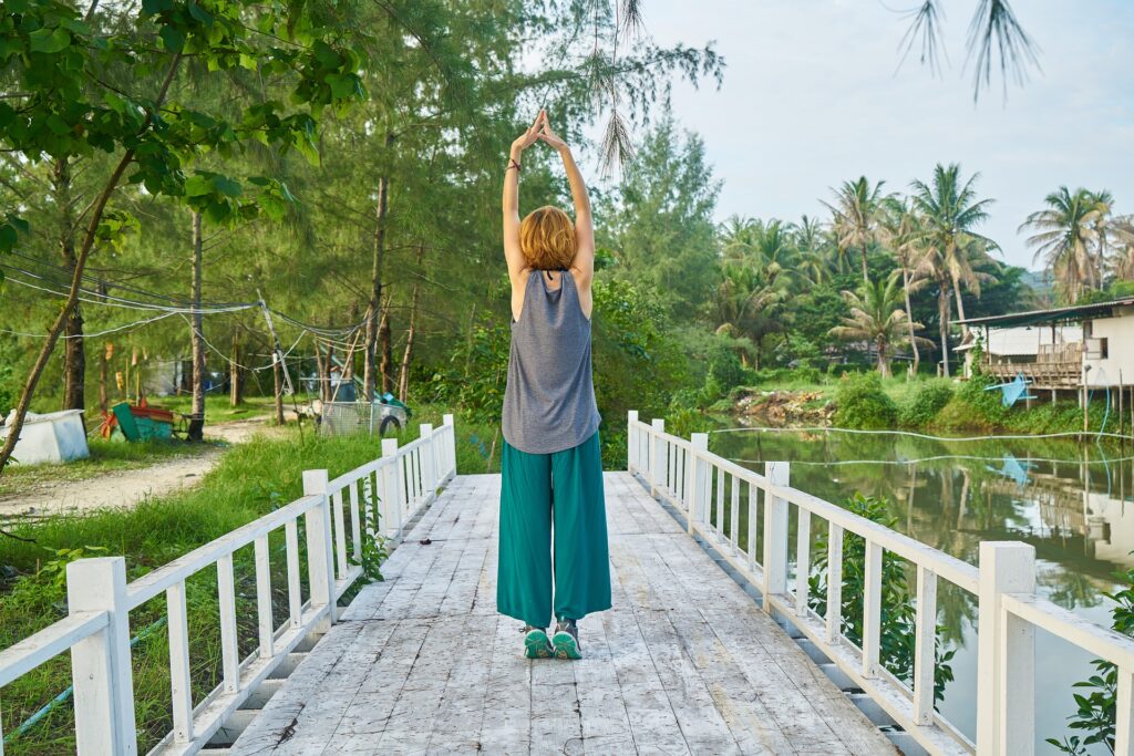 Tadasana improves body posture